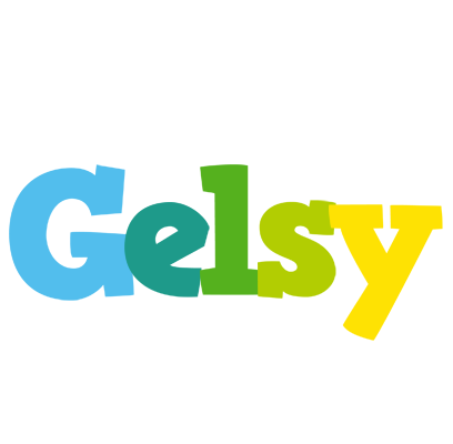 Gelsy rainbows logo