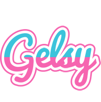 Gelsy woman logo