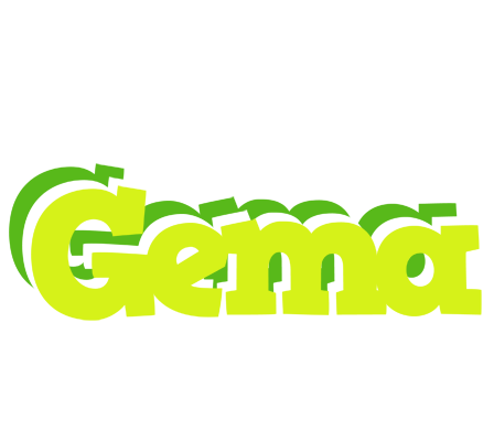Gema citrus logo