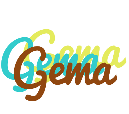 Gema cupcake logo
