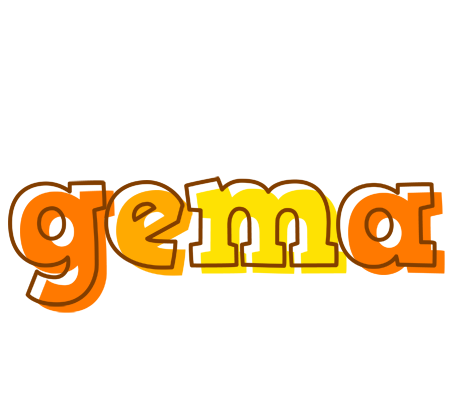 Gema desert logo