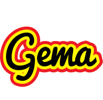 Gema flaming logo