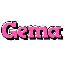 Gema girlish logo