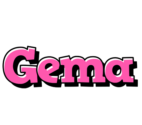 Gema girlish logo