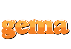 Gema orange logo