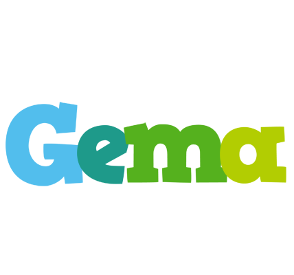 Gema rainbows logo