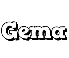 Gema snowing logo