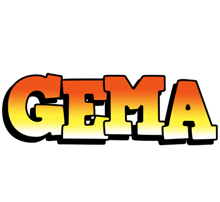 Gema sunset logo