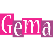 Gema whine logo