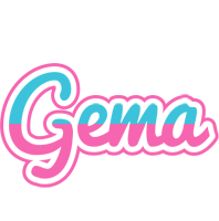 Gema woman logo