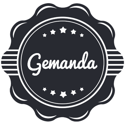 Gemanda badge logo