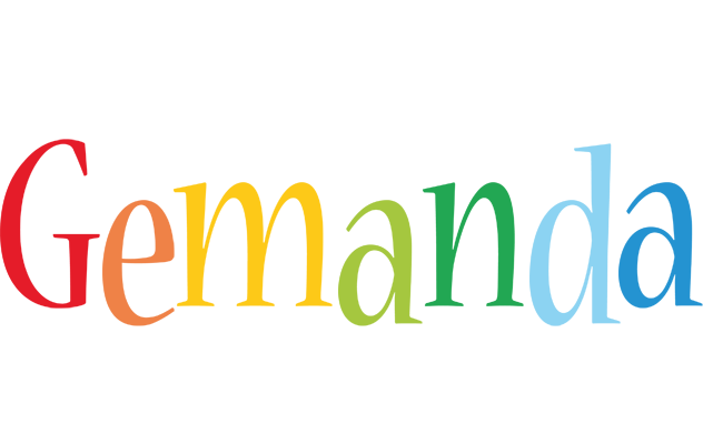 Gemanda birthday logo