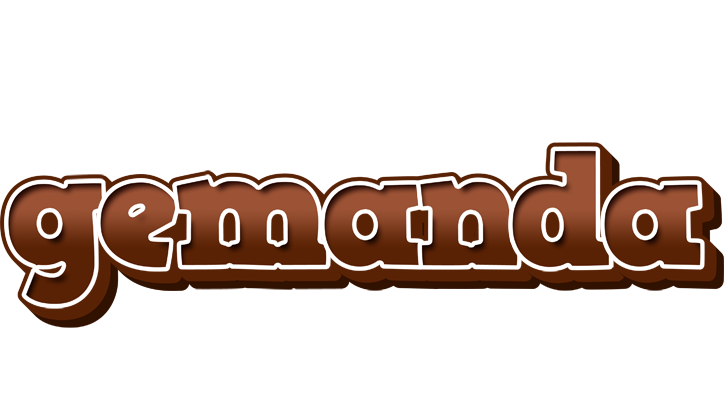 Gemanda brownie logo