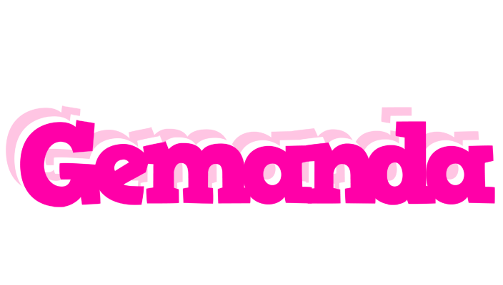 Gemanda dancing logo