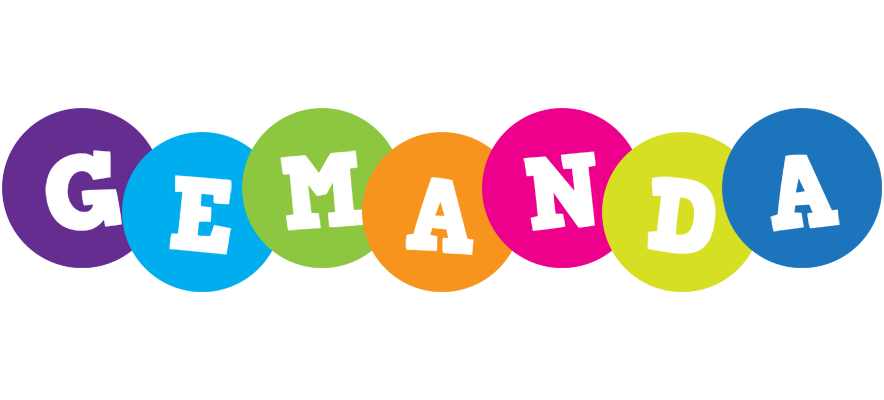 Gemanda happy logo