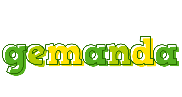Gemanda juice logo