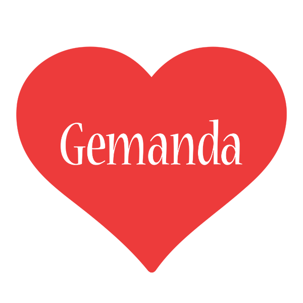 Gemanda love logo