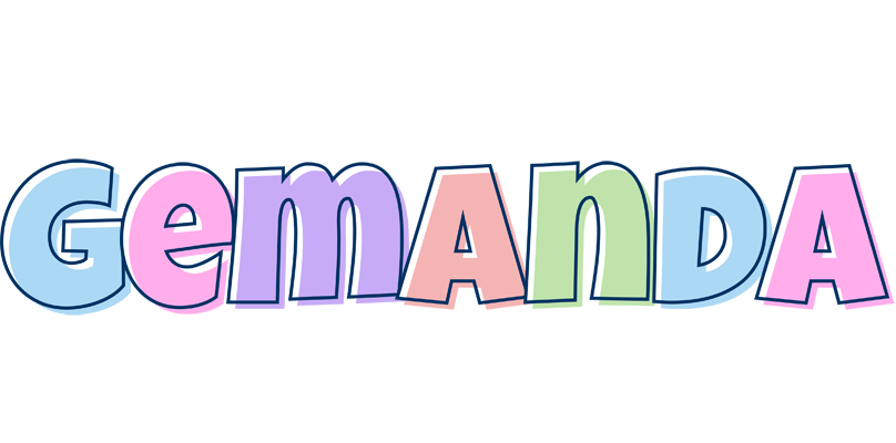 Gemanda pastel logo