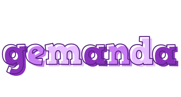 Gemanda sensual logo