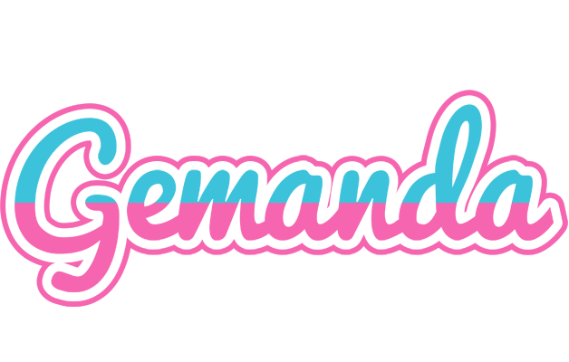 Gemanda woman logo