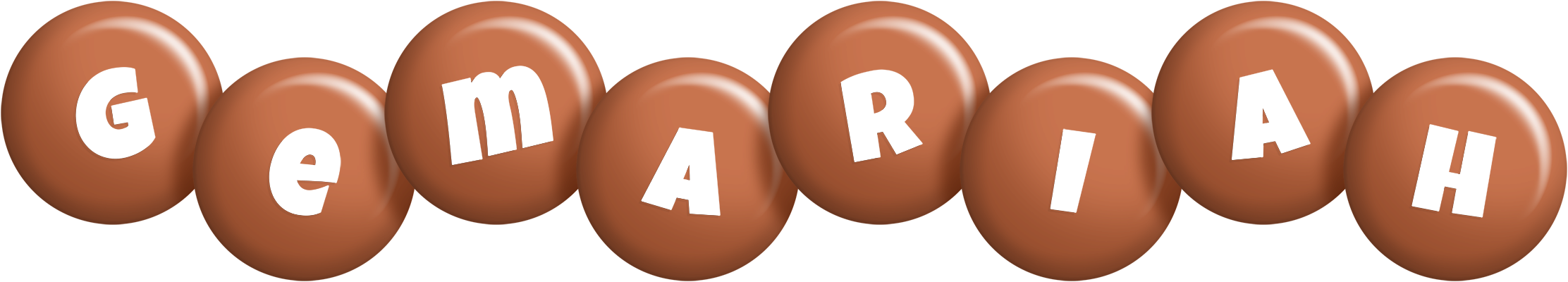 Gemariah candy-brown logo