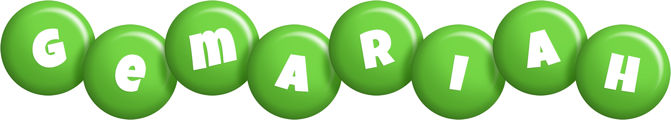 Gemariah candy-green logo