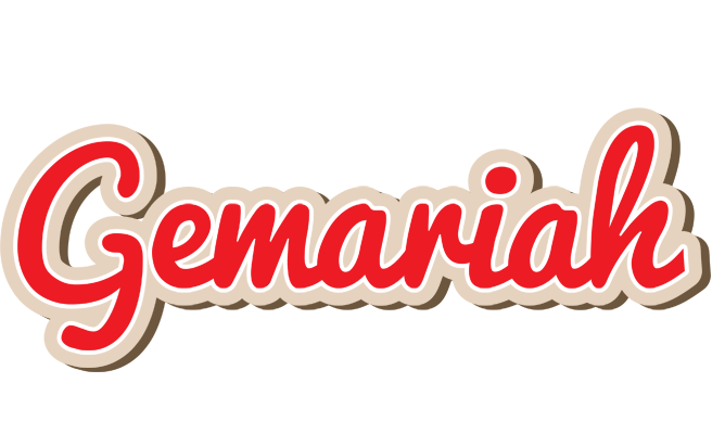 Gemariah chocolate logo