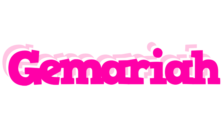 Gemariah dancing logo