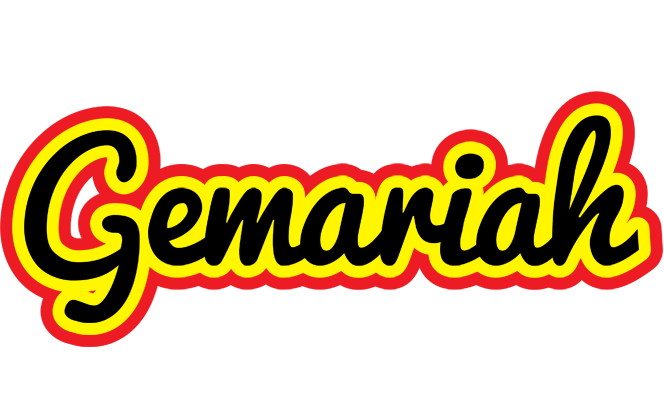 Gemariah flaming logo