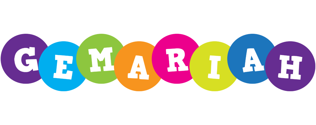 Gemariah happy logo