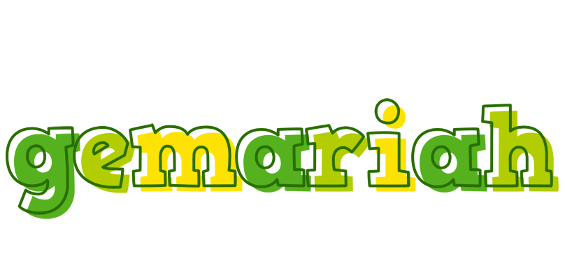 Gemariah juice logo
