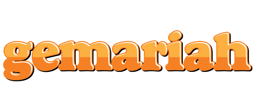 Gemariah orange logo