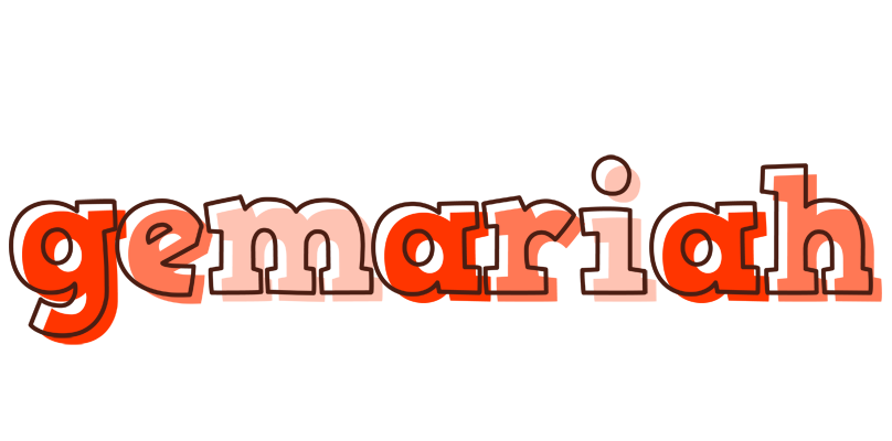 Gemariah paint logo