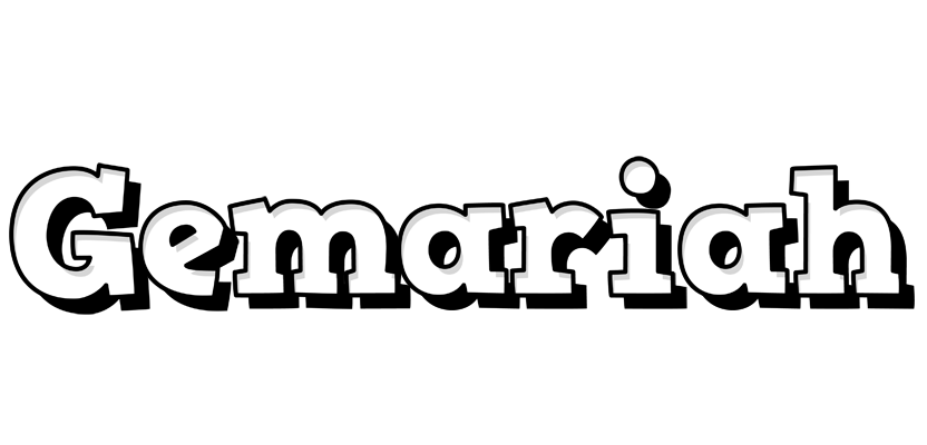 Gemariah snowing logo
