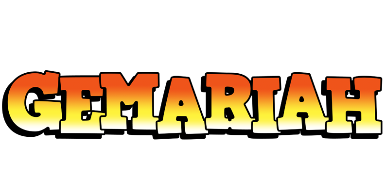 Gemariah sunset logo
