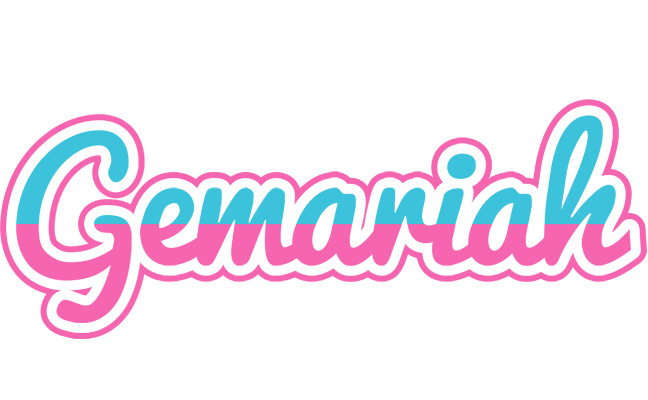 Gemariah woman logo