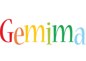 Gemima birthday logo