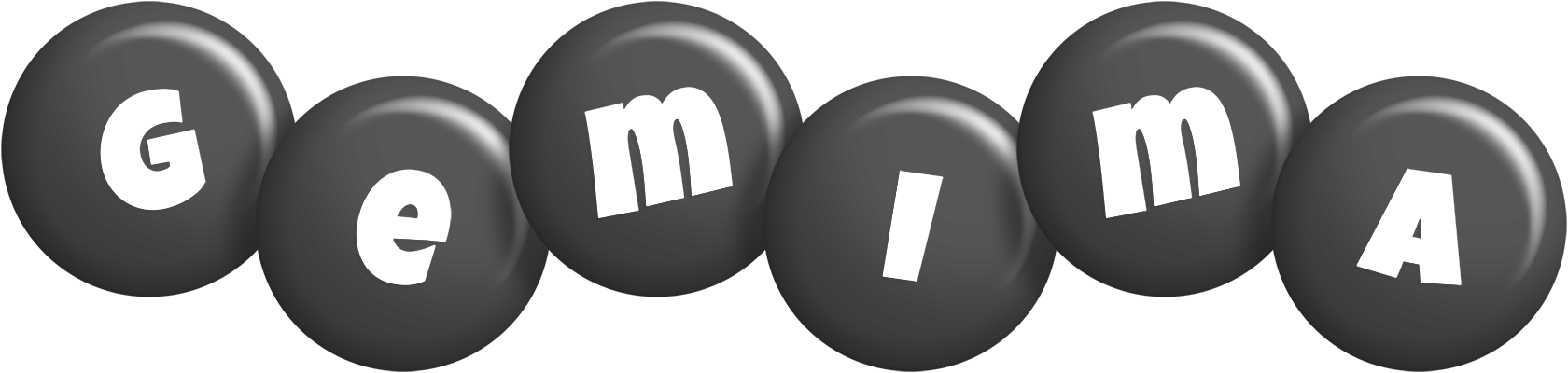 Gemima candy-black logo