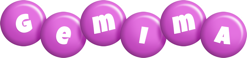 Gemima candy-purple logo