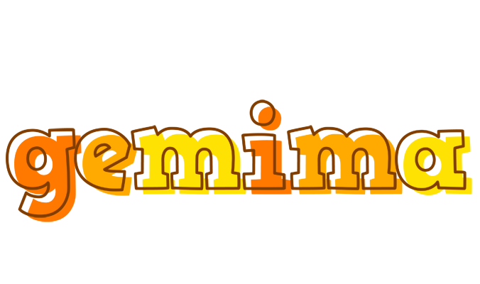 Gemima desert logo