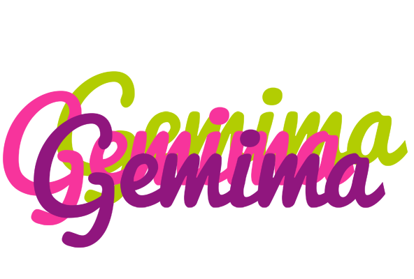Gemima flowers logo