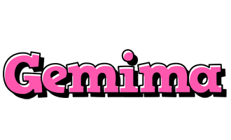 Gemima girlish logo