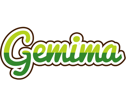 Gemima golfing logo