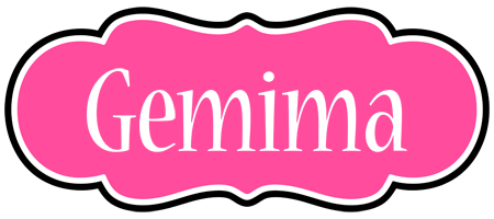 Gemima invitation logo