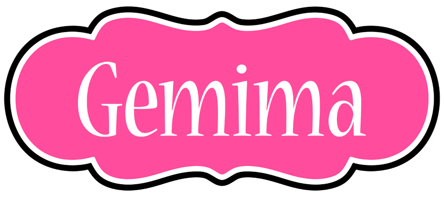 Gemima invitation logo