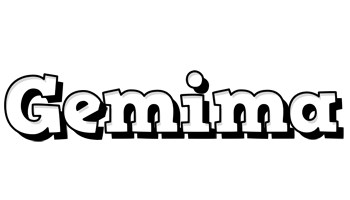 Gemima snowing logo