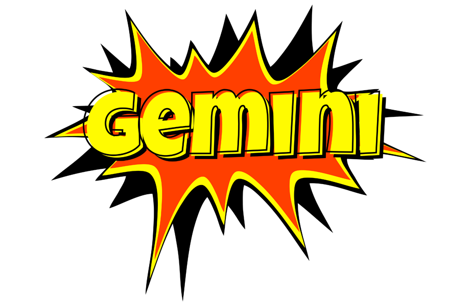 Gemini bazinga logo