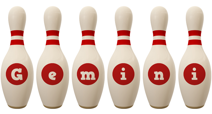 Gemini bowling-pin logo