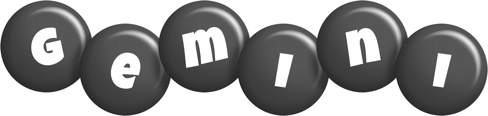 Gemini candy-black logo