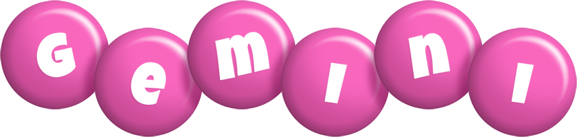 Gemini candy-pink logo